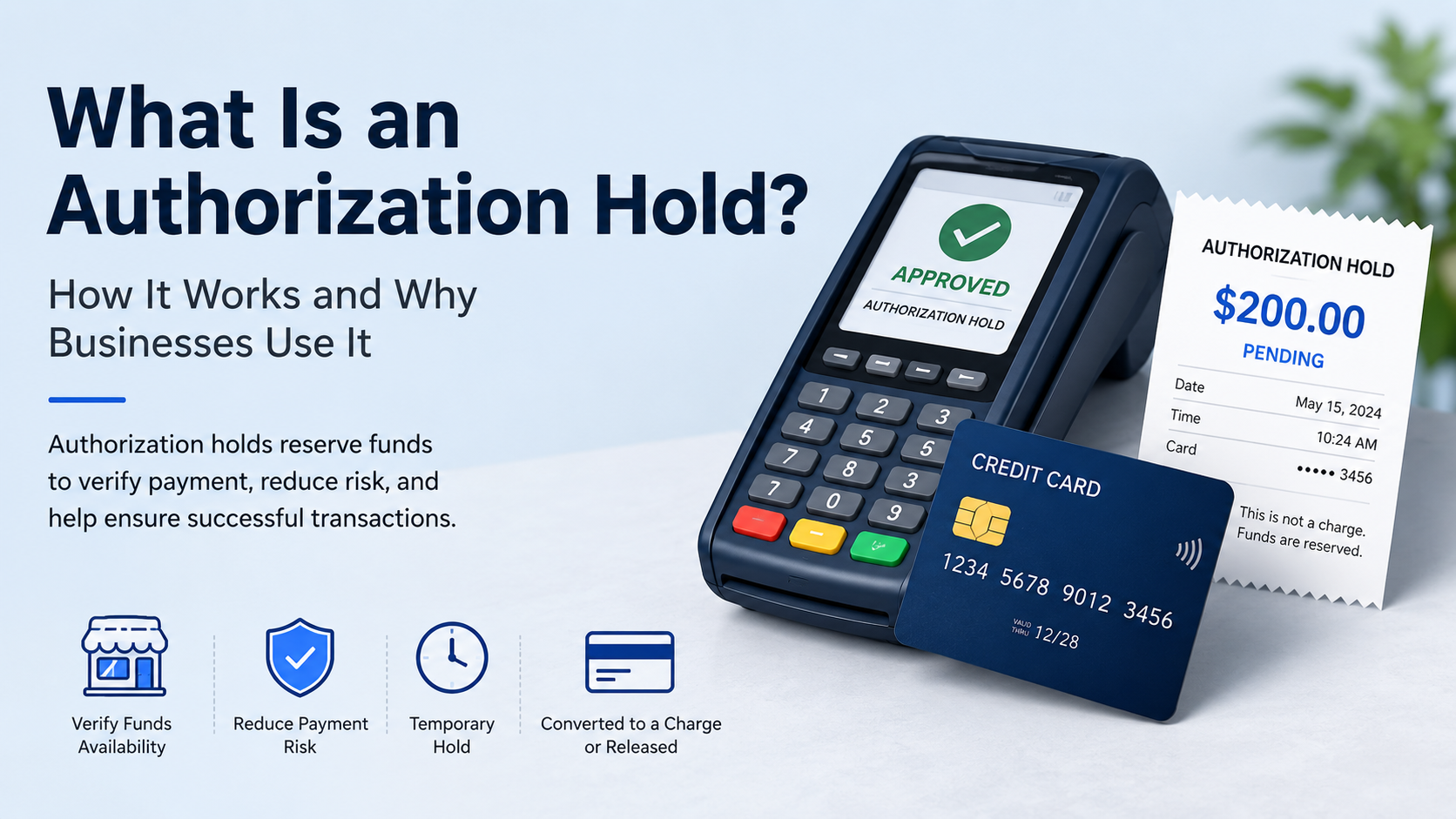 Authorization Hold Explained: Meaning, Examples, and Hold Duration