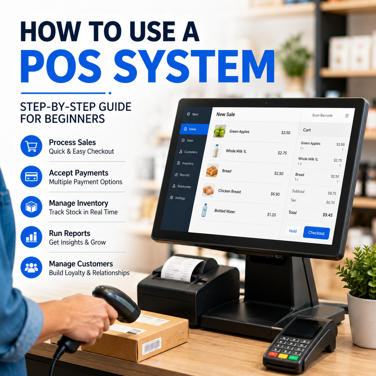How to Use a POS System: Step-by-Step Guide